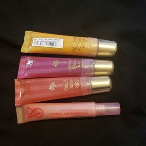 Victoria's Secret Lip Gloss Trio - Yellow, Orange, Pink